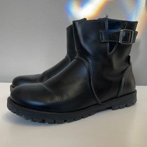 Birkenstock leather boots